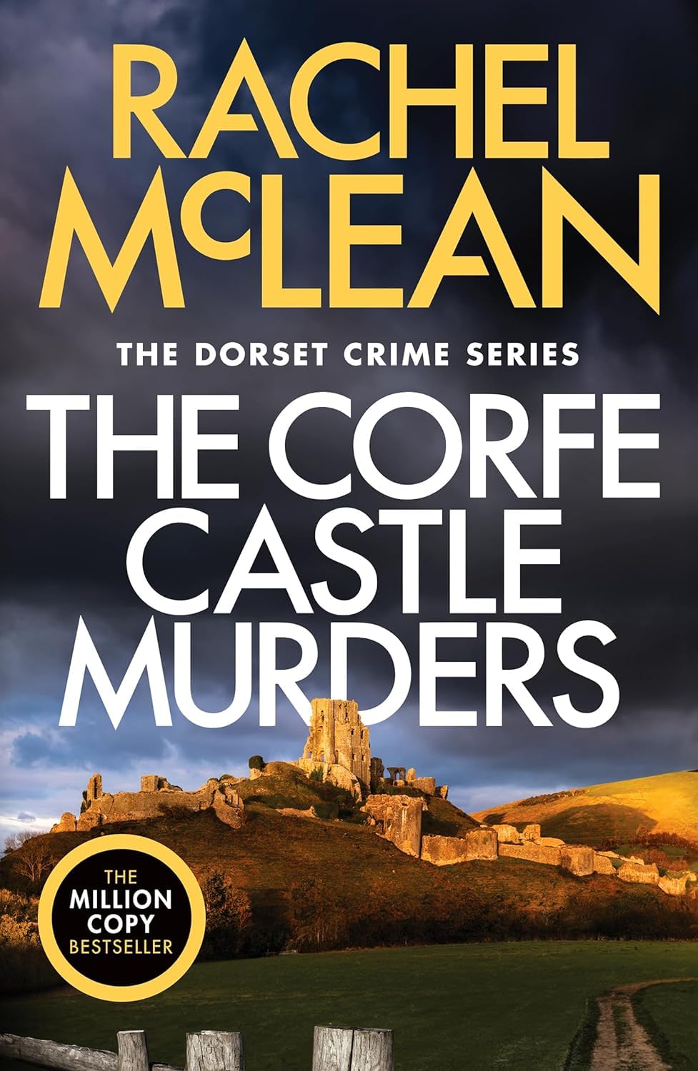 Rachel McLean Dorset Crime Series Collection 1-3 Books Set (The Corfe Castle Murders, The Clifftop Murders & The Island Murders)
