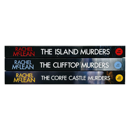 Rachel McLean Dorset Crime Series Collection 1-3 Books Set (The Corfe Castle Murders, The Clifftop Murders & The Island Murders)