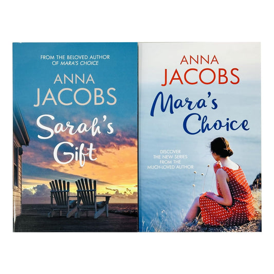 The Waterfront Series 2 Books Collection Set By Anna Jacobs (Mara's Choice, Sarah's Gift)