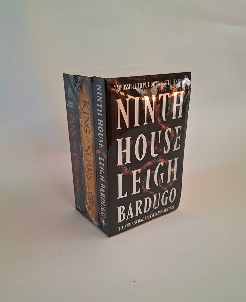 Leigh Bardugo 3 Book Set (Ninth House, Six of Crows and King of Scars)