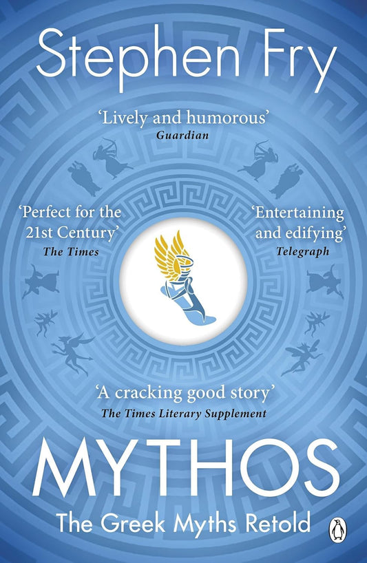 Stephen Fry Greek Myths Series 4 Books Collection Set (Mythos, Heroes, Troy & Odyssey)