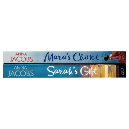 The Waterfront Series 2 Books Collection Set By Anna Jacobs (Mara's Choice, Sarah's Gift)