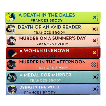 Kate Shackleton Mysteries Series 6 Books Collection Set By Frances Brody (Death of an Avid Reader,Murder on a Summer's Day,A Woman Unknown,Dying In The Wool,Medal For Murder,Murder In The Afternoon)