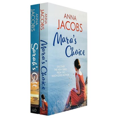 The Waterfront Series 2 Books Collection Set By Anna Jacobs (Mara's Choice, Sarah's Gift)