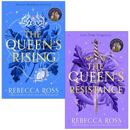 The Queen’s Rising Series 2 Books Collection Set By Rebecca Ross (The Queen’s Rising & The Queen’s Resistance)