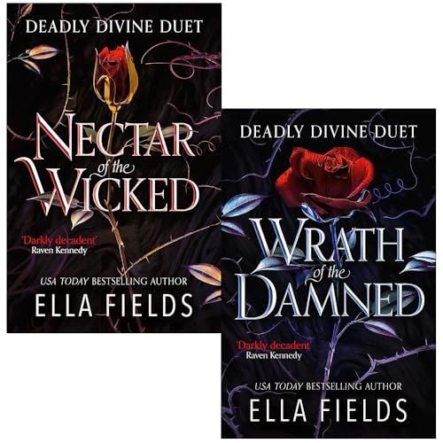 Deadly Divine Series 2 Books Collection Set By Ella Fields (Nectar of the Wicked & Wrath of the Damned)